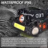 Portable Mini Powerful LED Headlamp XPECOB USB Rechargeable Headlight Battery Waterproof Head Lamp Flashlight Cycling lights7806512