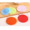 Cleaning Cloths Magic Dishrag Silicone Dish Bowl Clean Washing Brush Multifunction Pot Pan Wash Brushes Kitchen Cleaner Coaster Scrubber ZL0029