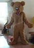Hallowee Long Plush Bear Mascot Costume Top Quality Cartoon Anime theme character Carnival Adult Unisex Dress Christmas Birthday Party Outdoor Outfit