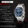 PAGRNE DESIGN Top Brand Mechanical Wristwatch Luxury Sapphire Glass Automatic Watch Stainless Steel Waterproof 100M Watches Men 210804