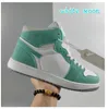 1 TS Fragment University Blue Hyper Royal Twist Basketball Shoes Men 1s Mid Milan Digital Pink Dutch Green Seafoam Turbo Chicago UNC Patent Bred Toe Sneakers 147