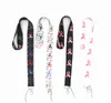 Pequeno atacado 20 pcs desenhos animados fita vermelha lanyard cinta chaveiro chaveiro cartão de identificação pendurar corda sling pescoço pingente menino menina presentes # 12