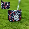 Pearly portões taco de golfe e malho putter headcover pg ímã para clube de golfe putter cabeça proteger capa 2203101102914