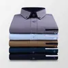 Men Shirt Long Sleeve Slim Fit No-Ironing Shirts Spring Autumn Business Social Dress Casual Button Down Brand Clothing 210721