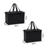 Storage Bags Lunch Cooler Bag Folding Insulation Picnic Pack Food Organization Thermal Carrier Pouch