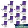 12st Lavendelpåsar Toma påsar Väskor Gaze Storage Väskor för Spice Packing