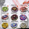 7pcs/lot Classic Beyblades Burst Metal Fusion 4d System Battle Spinning Toy Top Masters Launcher Pack Q0528