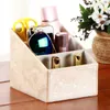 Makeup Desktop Storage Box Organizzatore Office Soggiorno Mobile Remote Control Grocery Smorting 210309