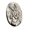 Подарок Золотой обсидианский ангел кулон ожерелье ювелирные изделия натуральный кристалл пальмовый камень кварцевый минеральный драгоценный камень мужчин женские переводы