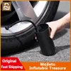 オリジナルXiaomi Youpinスマートモジエッテル膨脹可能な宝物急速インフレ携帯用タイヤのインフレーター自転車、バスケットボールに適しています。