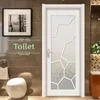 Wall Stickers 1pc Funny Luminous Toilet Sticker PVC Creative Glow Houshehold Bathroom Decoration Fluorescent