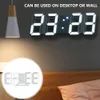 3D светодиодные стены современный дизайн цифровые таблицы часы будильник statelight saat reloj de pared часы для дома гостиная украшения 210310
