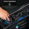 Autoradio Bluetooth 1Din, lecteur MP3 USB/SD/AUX avec assistant vocal, télécommande, stéréo numérique 1Din