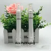 10 ml 50 stks / partij Lege Plastic Airless Essencce Syringe Hoogwaardige DIY Cosmetische Oogcrème Opbergfles Vacuüm / Lotion Pomp Conta