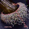 Discount Luxury Bridal Crowns Tiaras Headpieces Fancy Wedding Jeweleries birthday party princess Crown hair Decors jewels brides j9882200