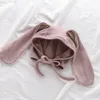 Baby Rompers rabbit ears hat socks Jumpsuits Ribbed Cotton Plain Bodysuits long sleeve Babies Jumpsuit Clothes M3852