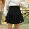 スカート2022夏の女性プリーツスカート韓国スタイルアカデミックハイウエストショート