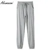 Gray Black Beige Khaki Purple Sweatpants Women Baggy Plus Size 76543xl Tracksuit Women Sports Jogging Femme Oversize Loose Pants 201012