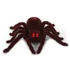 4way infrarouge RC Spider Eye Shine Halloween Simulation effrayant en peluche effrayant tarentule télécommande délicate effrayant doux blague jouets Q7283498