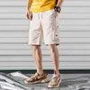 プラスサイズの夏の貨物ショーツ男性ストリートウェアヒップホップバギージョガー男性カジュアルショートパンツ210713