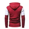 Moletons masculinos Estudantes Sportswear Patchwork Contraste Hoodies Mulheres Tracksuits Adolescente Topshirt Casais Pulôver Outerwear Jersey