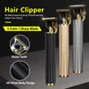 Spazzole per capelli elettriche Clipper Professional T9 Trimmer Barber Shaver Beard 0mm Cutting Machine For Men Ricaricabile