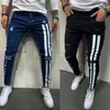 Hombres Ripped Slim Fit Skinny Jeans Diseñador de moda Hi-Street Distressed Stretch Denim Joggers Holes Washed Destroyed Mens Pantalones elásticos J007
