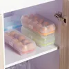 Хранение бутылки банки кухня поставляется 10 сетка прозрачная яичная холодильная коробка Портативный наружный анти-столб пластиковый пищевой контейнер