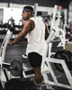 Gyms Workout Sleeveless Shirt Tank Top Men Fitness Mens Sportwear Bodybuilding Clothing Vests Muscle Men Tank Tops 210308