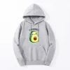 Anime Mens Hoodies Mäns Sweatshirt Rolig Gullig Kawaii Avokado Harajuku Hoodie Spring Populära Streetwear Fashion Sweatshirts H0909