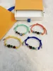 Pulseiras de moda unissex para homem jóias femininas designer de luxo jóias de pulseira ajustável 4 cores