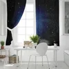 Curtain & Drapes Milky Way Vortex Spots Dense Window Treatments Curtains Valance Blinds Bedroom Kids Room Decor