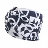 Ethnic Pattern Printed Headband Hairbands Fashion African Women Bandanas Makeup Salon Hair Bands Hair Accessories