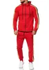 Fashion Men Tracksuit Set Autumn Hoodie and Sweatpants 2 Pieces Sweat Suit Set Mens Spring Sporting Clothing Jogger Outfit 201210