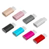 Adaptateurs portables colorés Micro mâle à Type C femelle, accessoires de téléphone Portable, connecteurs convertisseurs universels pour Smartphones