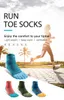 AONIJIE E4806 2 paires Ultra Run milieu Tube cinq orteil chaussettes quart chaussettes Toesocks pour courir Marathon Race Trail 210727