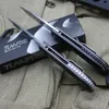 TUNAFIRE GT962 ESTERNO COLTELLO BREVE COLTELLO D2 Blade G10 Maniglia Black Camping Autodifesa Caccia Cutter EDC Attrezzo a mano