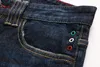 PLEIN BEAR Classique Mode PP Homme Jeans Rock Moto Hommes Conception Décontractée Pantalon Déchiré En Détresse Skinny Denim Biker PLEIN Jeans 157509