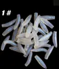 100Pcs/Lot 2.7cm/0.7g Fishing Lure Maggot Grub Soft Baits Worms Ivory Beige/Luminous Bait Accessories