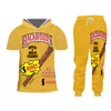 Ujwi Yellow O-Neck Hoodies Streetwear Backwoods Hoodie Sweatshirt Men 2 قطعة مجموعة من الخريف الشتاء مجموعة Pullover 201210