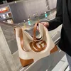 2023 Bags Clearance Outlets Design Lazy large capacity women's new leisure Tote Bag versatile one shoulder portable bag Handbags