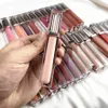 Wet Shiny Clear Lip Gloss Private label Moisturizing Lipgloss Shimmer Glitter Anpassat flytande läppstift Acceptera din logotyp