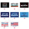 3X5 ft Let's Go Brandon Banner Flags Bandiera da parata di propaganda all'aperto con 2 fibbie in rame