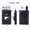 Wallets Men Women Card Cover Anti-deft Smart Wallet Tracking Device Slim RFID-houder voor Air Tag2217