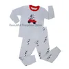 Pajamas Child Cool Kid Motorcycle Print Pajama Sets Girls Pyjamas Cotton Boys Baby Nightwear Pijamas For Sleepwear4515188