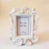 Victorian Style Resin White&Black Baroque Picture/Photo Frame Place Card Holder Bridal Wedding Shower Favors Gift RRE11528