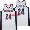 2021 Jalen Suggs College Basketball Jersey 2 Drew Timme 24 Corey Kispert Gonzaga Homme Tout Cousu Blanc Taille S-XXXL