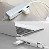 HUB USB 3.1 type-c RJ45, carte réseau Ethernet, adaptateur Lan, 3 ports, pour Macbook, tablette, PC, téléphone, ordinateur portable, accessoires