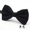 Poliester Bowtie Classic Solid Color Butterfly Wedding Party Nectie Kid Suit Smokedo Dicky Pet Bow Tie