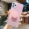 Universal Car Glitter Bling Philleer dla Smart Phone Grip Stand Sockets Tabletki na iPhone x Samsung2027919